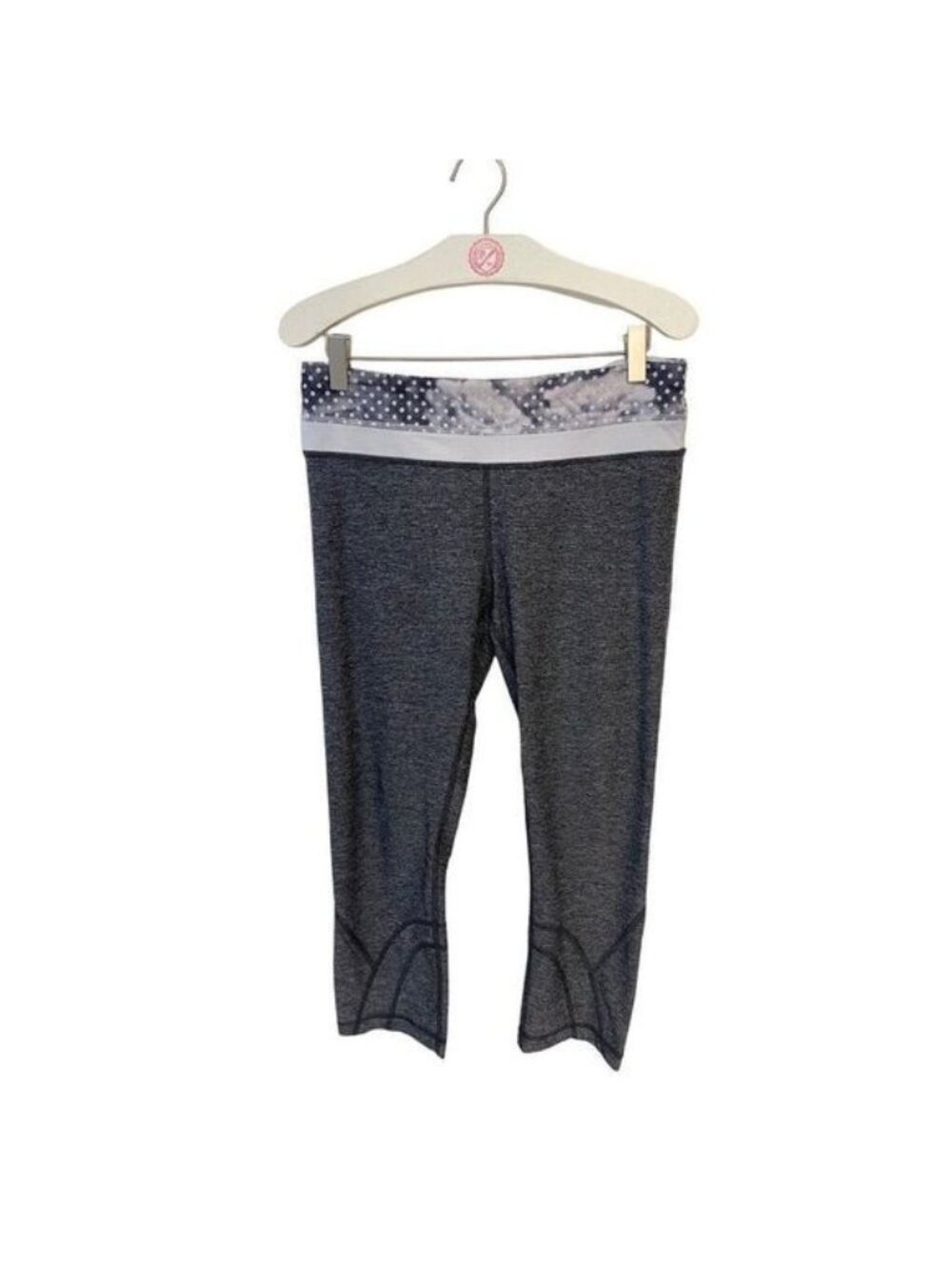 Lululemon Gray Crop Leggings 8